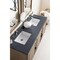 James Martin Vanities Portland 60in Double Vanity Whitewashed Walnut w/ 3 CM Charcoal Soapstone Quartz Top 620-V60D-WW-3CSP - alternate 3
